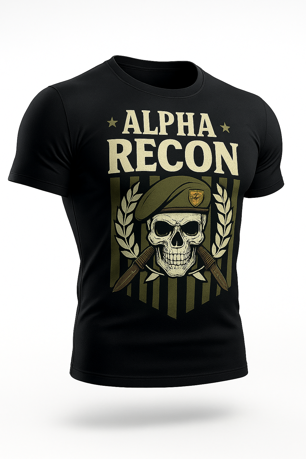 T-shirt Unisexe à Manches Courtes et Col V