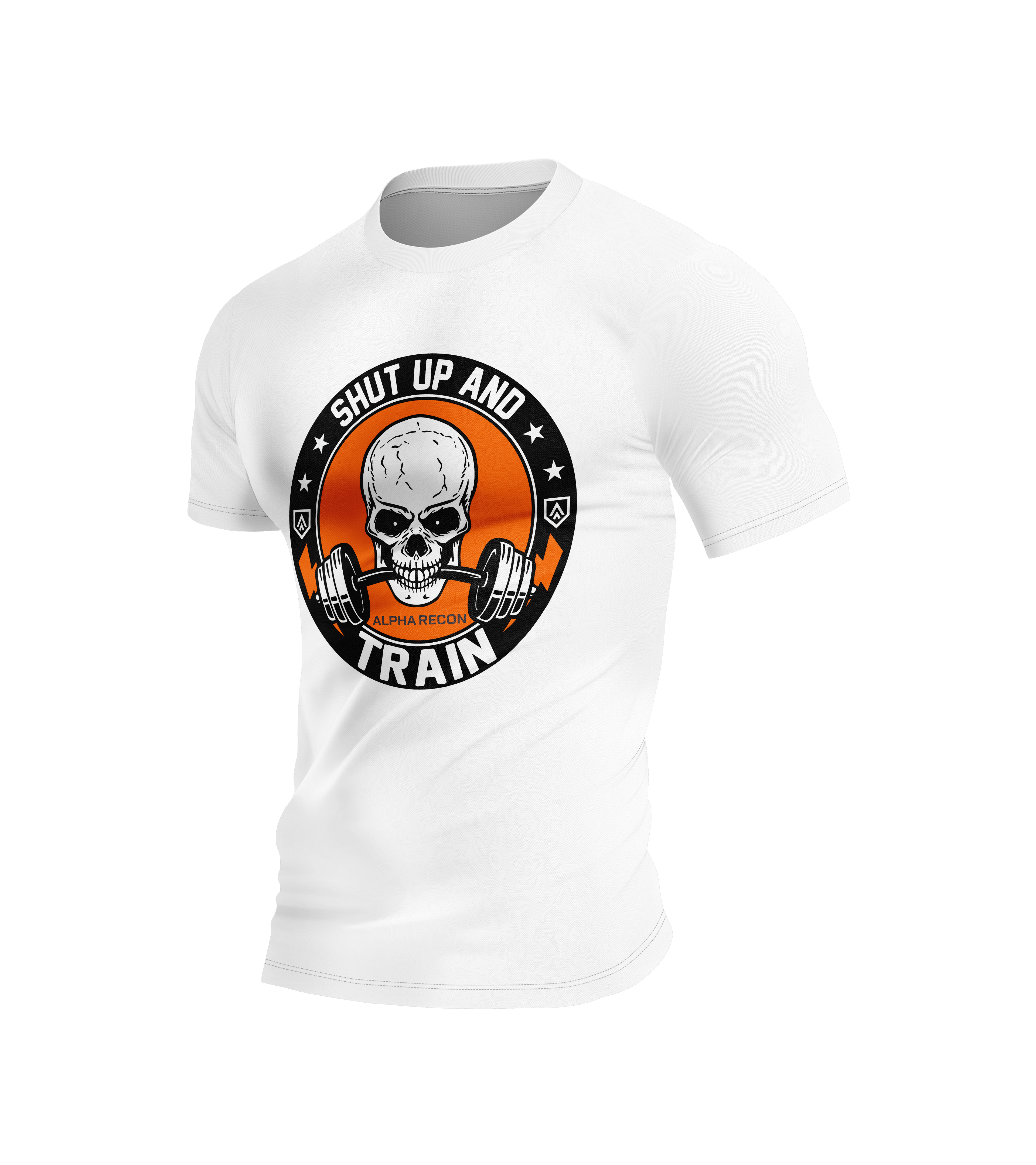 Haut de compression à manches courtes all over homme